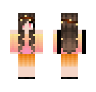 Sunset Elf - Female Minecraft Skins - image 2