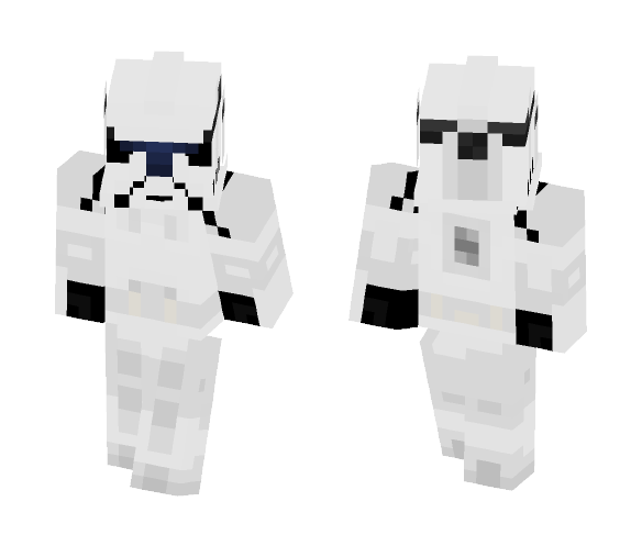 Clone Trooper P2 - Male Minecraft Skins - image 1