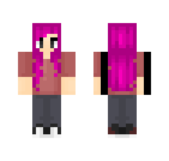Pink Persona Hair - Interchangeable Minecraft Skins - image 2