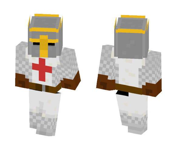 Crusader Knight - Male Minecraft Skins - image 1