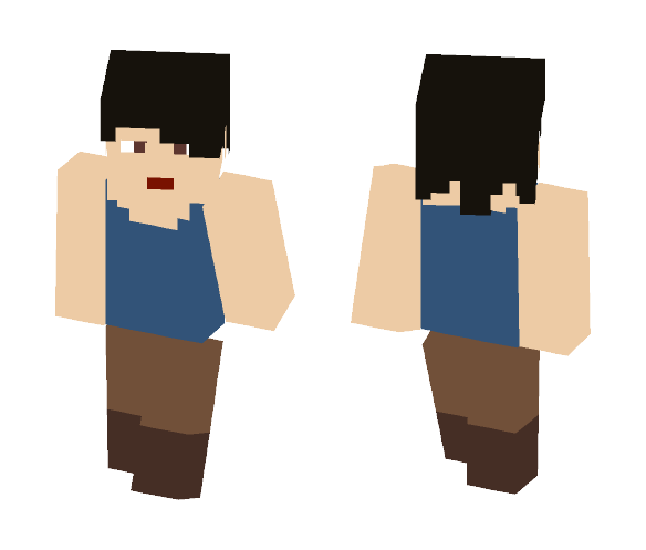 Lara Croft II (Tomb Raider) - Female Minecraft Skins - image 1