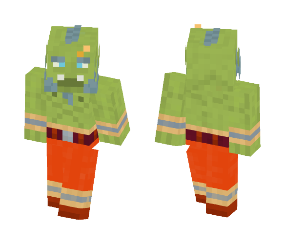 Orc Peon - Male Minecraft Skins - image 1