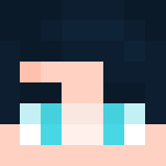 Boy With Dark Blue Hair - Boy Minecraft Skins - image 3