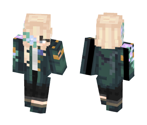 Out Of The Ocean || OC - Female Minecraft Skins - image 1