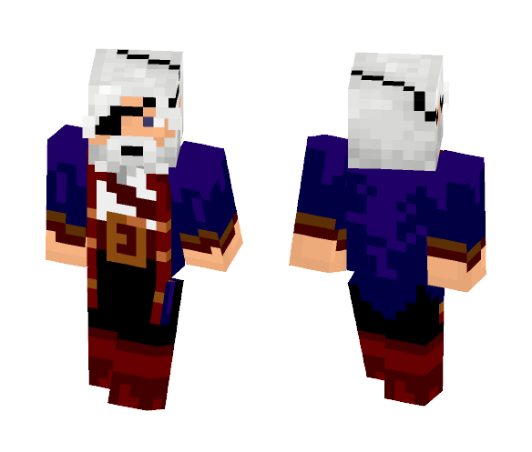 White-Beard - Male Minecraft Skins - image 1