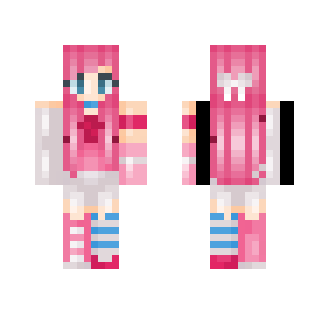 Sweet Pink Candy - Female Minecraft Skins - image 2