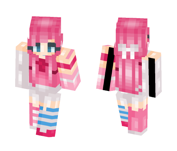 Sweet Pink Candy - Female Minecraft Skins - image 1