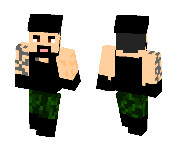 Akam l WWE! - Male Minecraft Skins - image 1