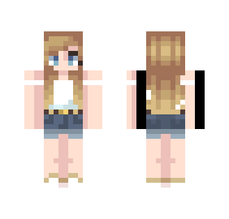 Summer girl - REDONE - - Girl Minecraft Skins - image 2