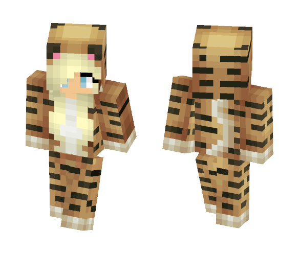 Tiger Onesie! - Girl - Girl Minecraft Skins - image 1