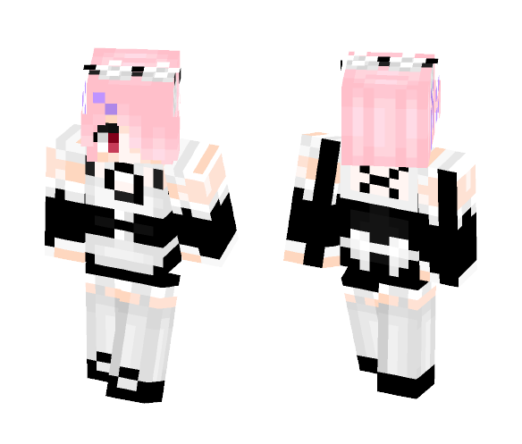 Re:zero Ram v2.0 - Female Minecraft Skins - image 1
