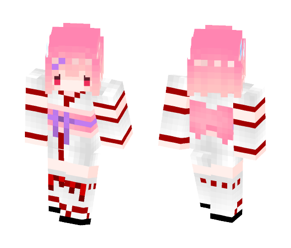 Re:zero Ram (young version) - Female Minecraft Skins - image 1