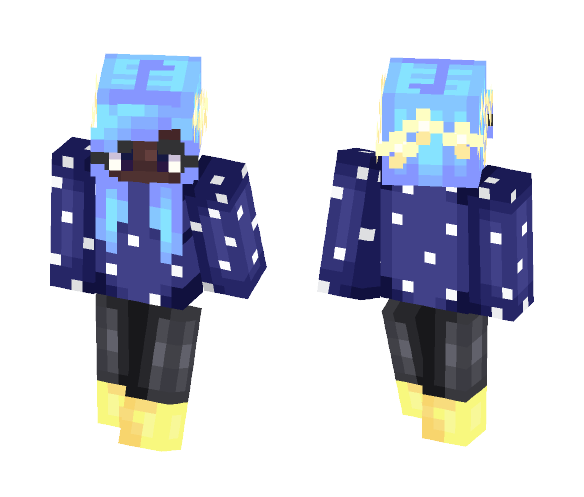 Space Twins (Ava) - Female Minecraft Skins - image 1