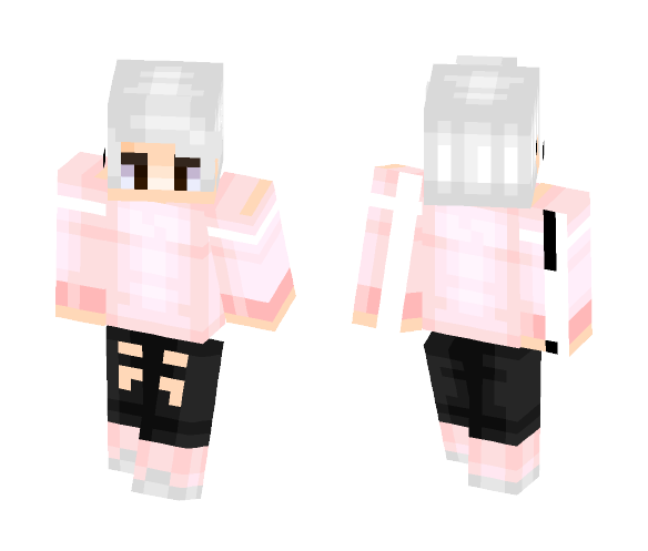 Pastel Pink Boy - Boy Minecraft Skins - image 1