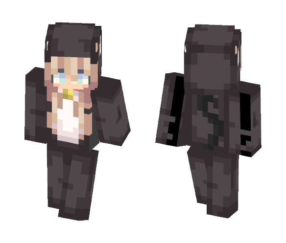 Old skin with glitches - Female Minecraft Skins - image 1