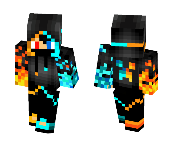 Fire & Ice - Male Minecraft Skins - image 1