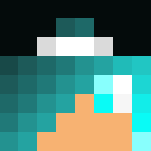 Aqua Ender boy - Boy Minecraft Skins - image 3