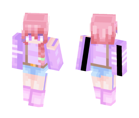 oc Ella (more skins in desc.) - Female Minecraft Skins - image 1