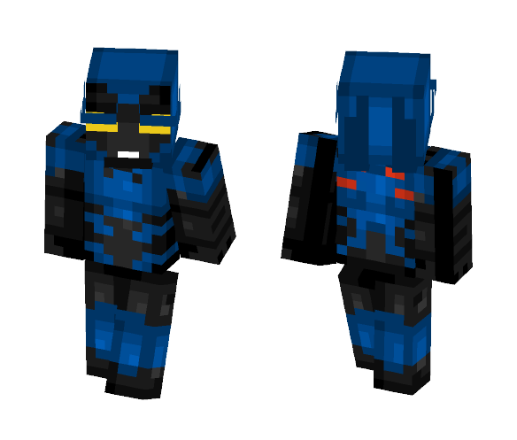 Blue Beetle Rebirth - Jaime Reyes - Male Minecraft Skins - image 1