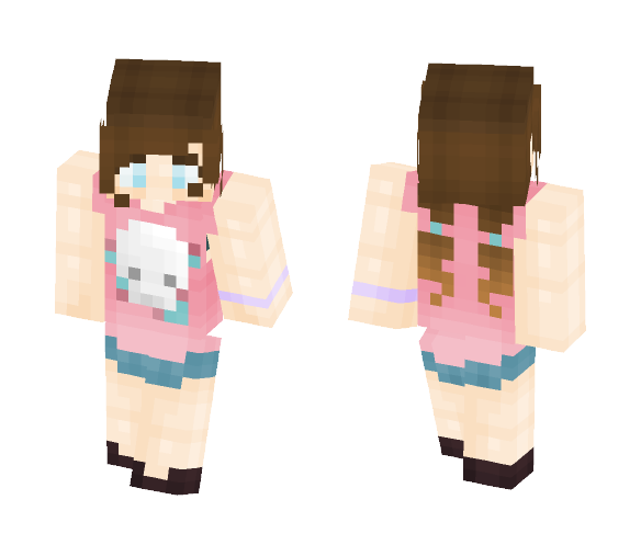 Pigtails - Female Minecraft Skins - image 1