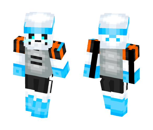 Sans (Date Outfit) Underswap - Male Minecraft Skins - image 1