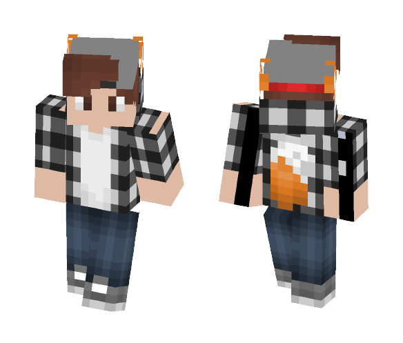 Fox-Human Teenager - Male Minecraft Skins - image 1