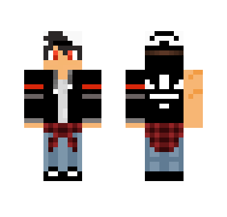 Red Hoodie Guy - Male Minecraft Skins - image 2