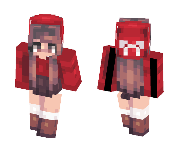 Lil Red Riding Hood - Female Minecraft Skins - image 1