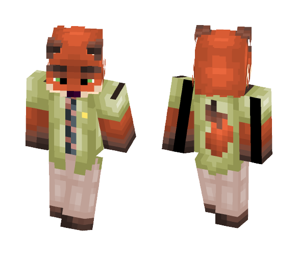 Nick Wilde - Zootopia - Male Minecraft Skins - image 1