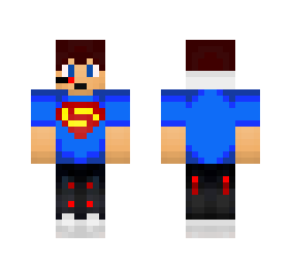 Superman Fan (Remade) - Male Minecraft Skins - image 2
