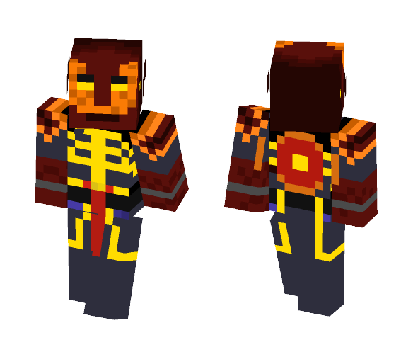 Ember spirit - Male Minecraft Skins - image 1