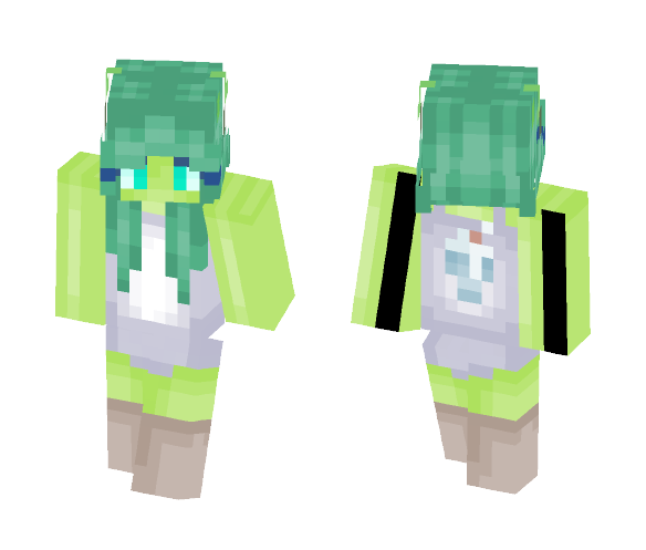 Alien Girl - Girl Minecraft Skins - image 1