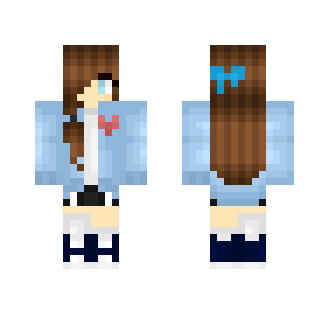 Human_Sans Girl 2.0 - Girl Minecraft Skins - image 2