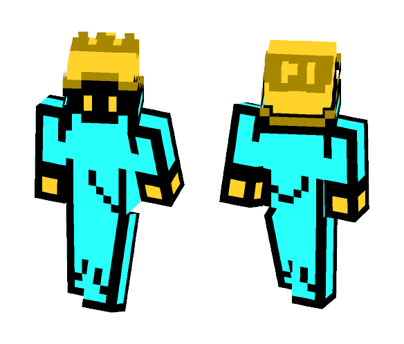 Black Mage from Final Fantasy (NES) - Male Minecraft Skins - image 1