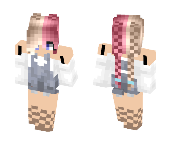 Plait Girl! - Female Minecraft Skins - image 1