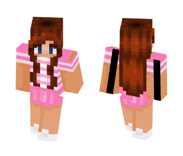 Pink Prep Girl Mean Girl - Girl Minecraft Skins - image 1