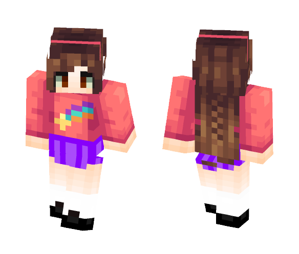 Mabel Pines (Took me like 3 hours) - Female Minecraft Skins - image 1