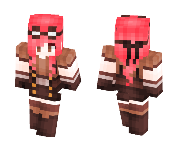 ????Redtone Girl???? - Female Minecraft Skins - image 1