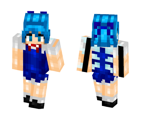 Cirno - Touhou - Female Minecraft Skins - image 1