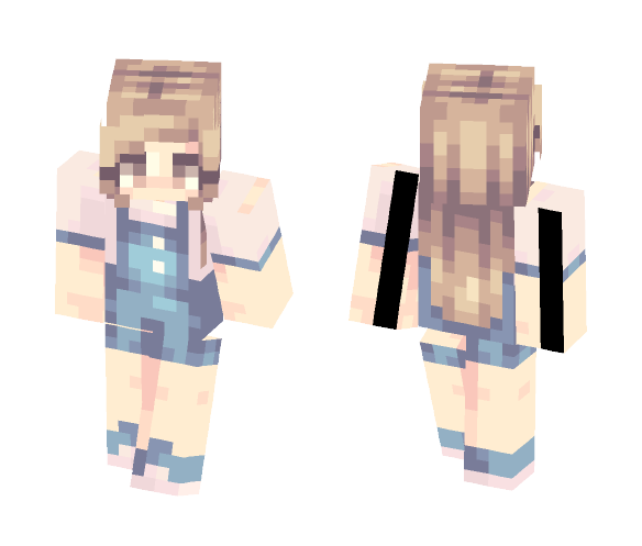 ⇢Over the all - Female Minecraft Skins - image 1