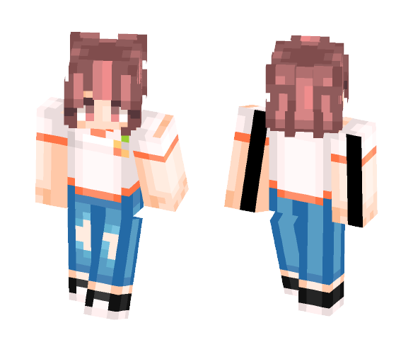 Peachie - Female Minecraft Skins - image 1