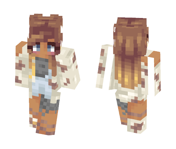 Sœur en or - ⌊∠εΔ⌉ - Female Minecraft Skins - image 1