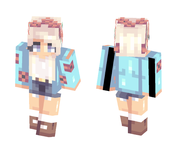 Flawsaken Fanskin - Female Minecraft Skins - image 1