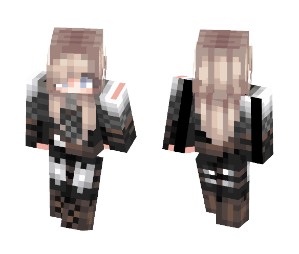 Ophelia -- Knight - Female Minecraft Skins - image 1