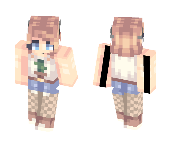 Fox Fanskin - Female Minecraft Skins - image 1