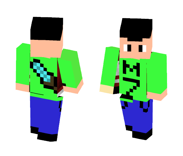 MC Gamer (NEW) - Male Minecraft Skins - image 1