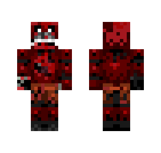 FNaF 4 Nightmare Foxy - Other Minecraft Skins - image 2