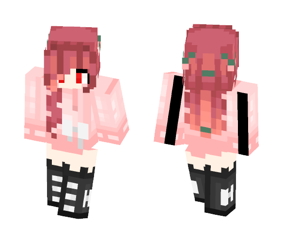 Sakura Cherry - Female Minecraft Skins - image 1