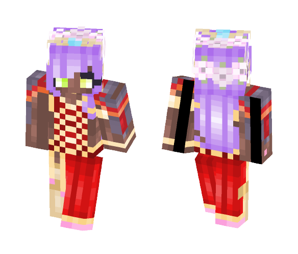 Medieval Tropic Royalty - Female Minecraft Skins - image 1