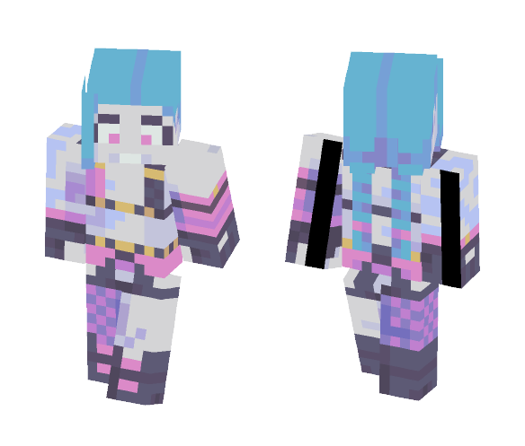 Jinx - Female Minecraft Skins - image 1